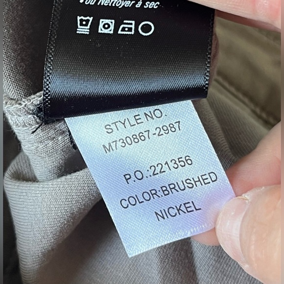 PAIGE Men’s Jogger Style Pull-On Pants in Color “Brushed Nickel” SIZE XL - Picture 7 of 7